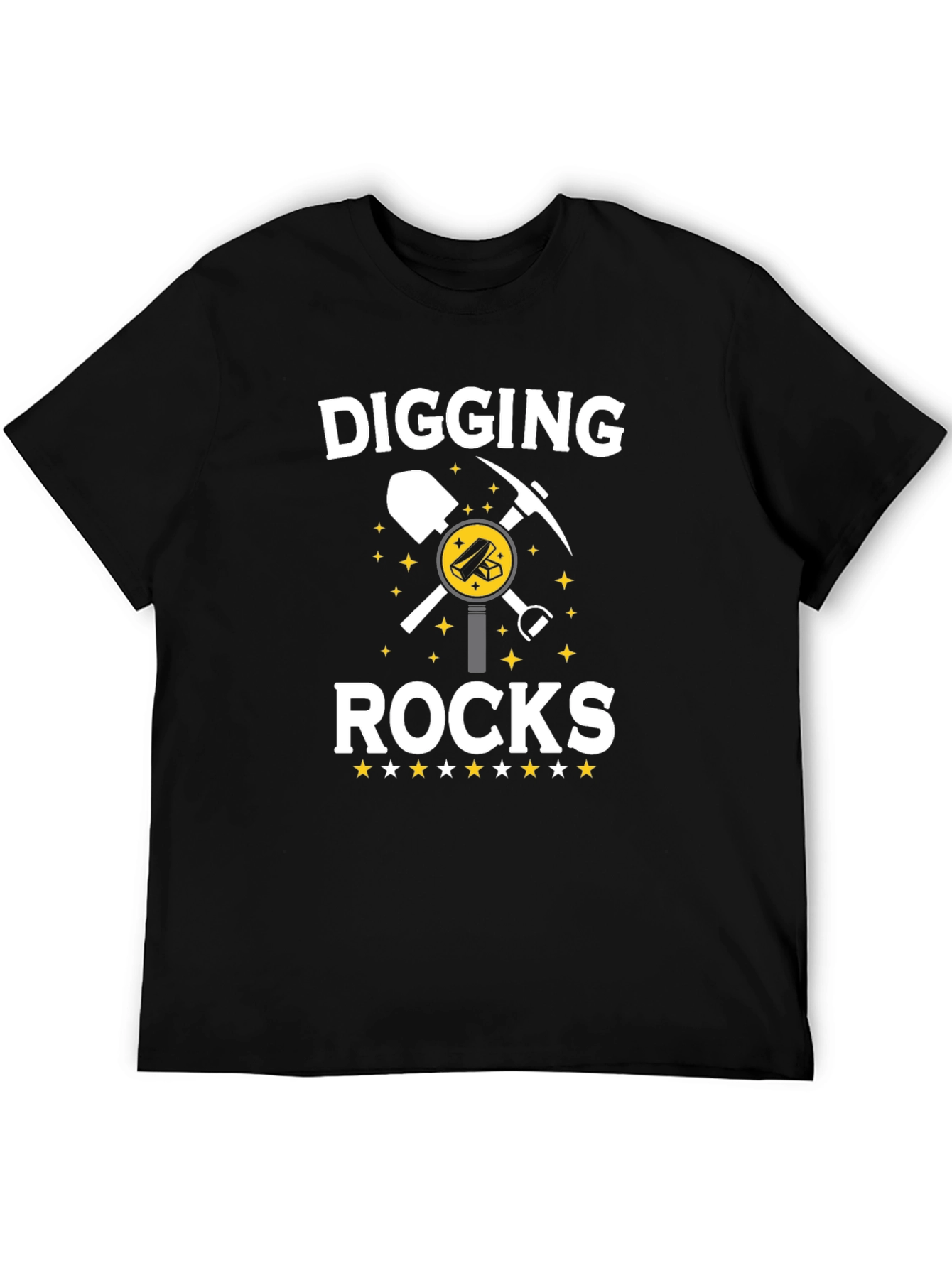 Digging Rocks T-Shirt: Miners Graphic Tee