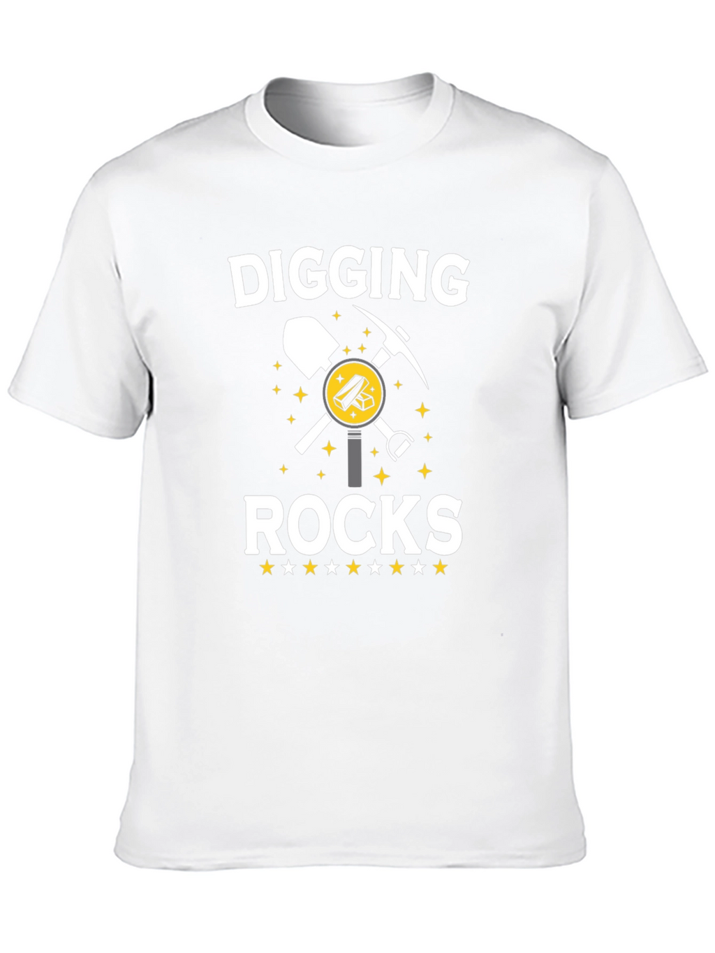 Digging Rocks T-Shirt: Miners Graphic Tee