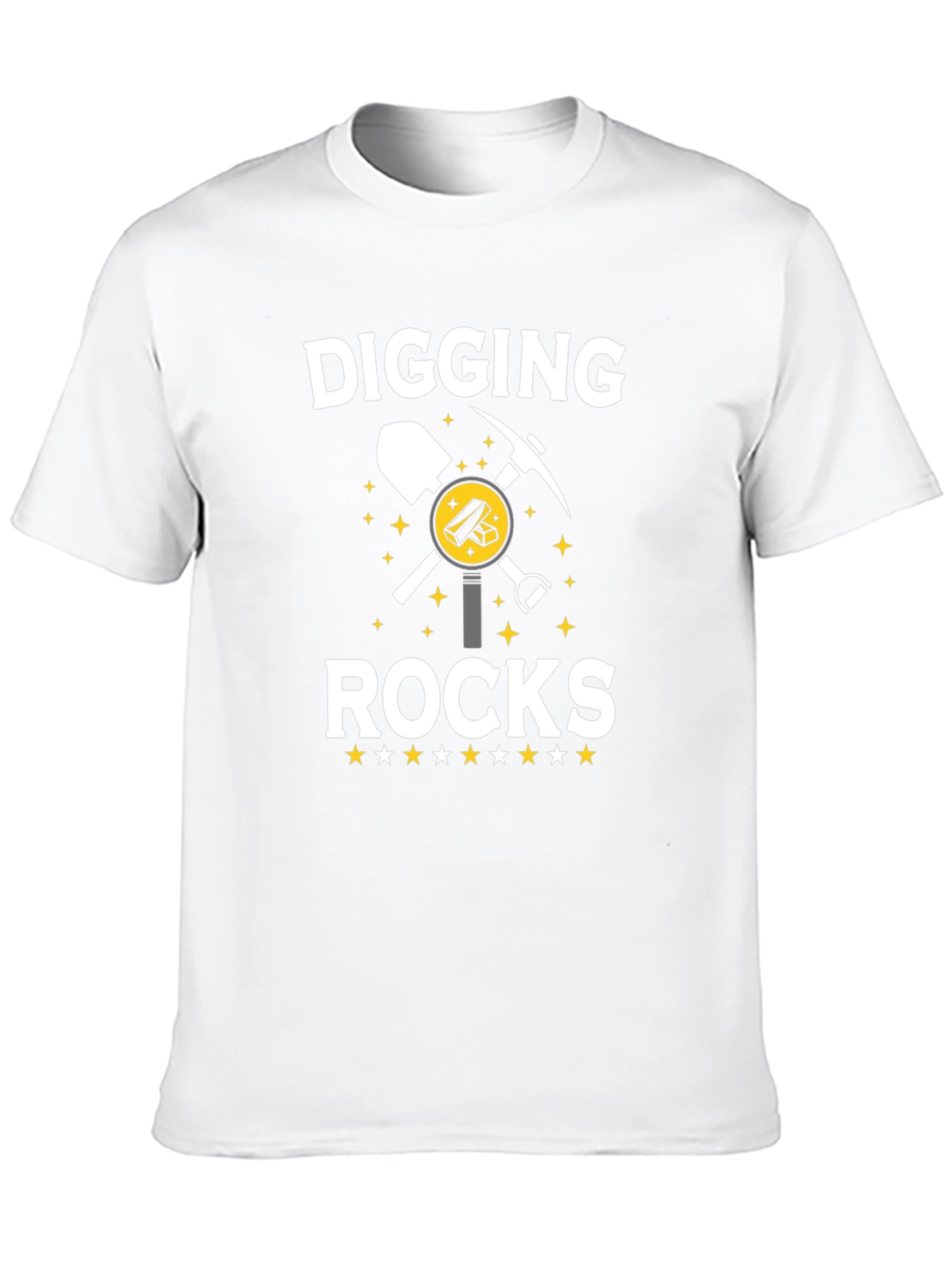 Digging Rocks T-Shirt: Miners Graphic Tee