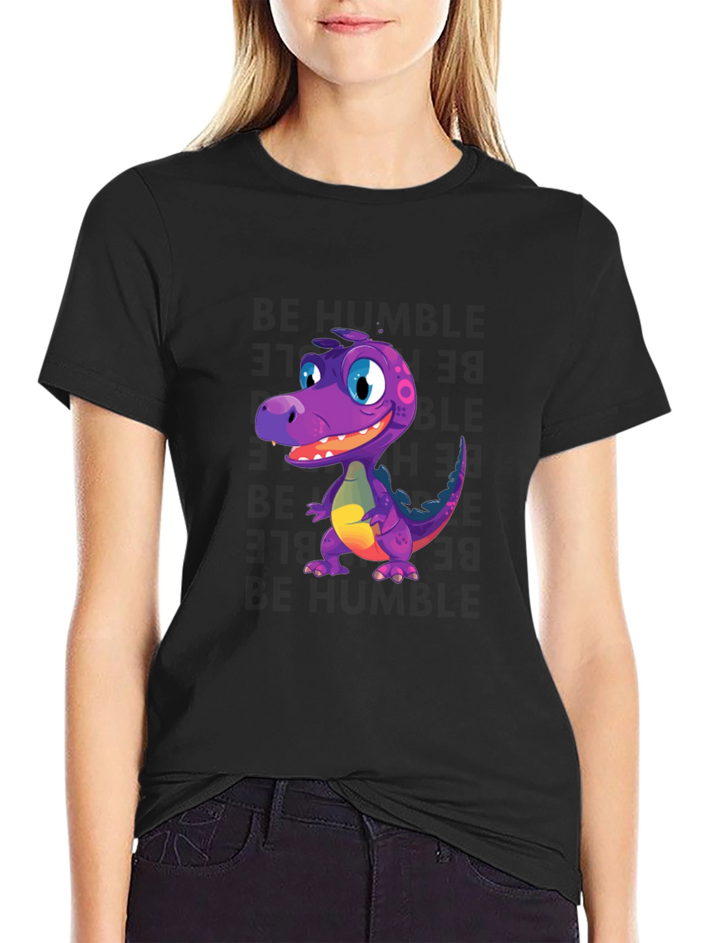 Dino T-Shirt - Fun Cartoon Reptile Design