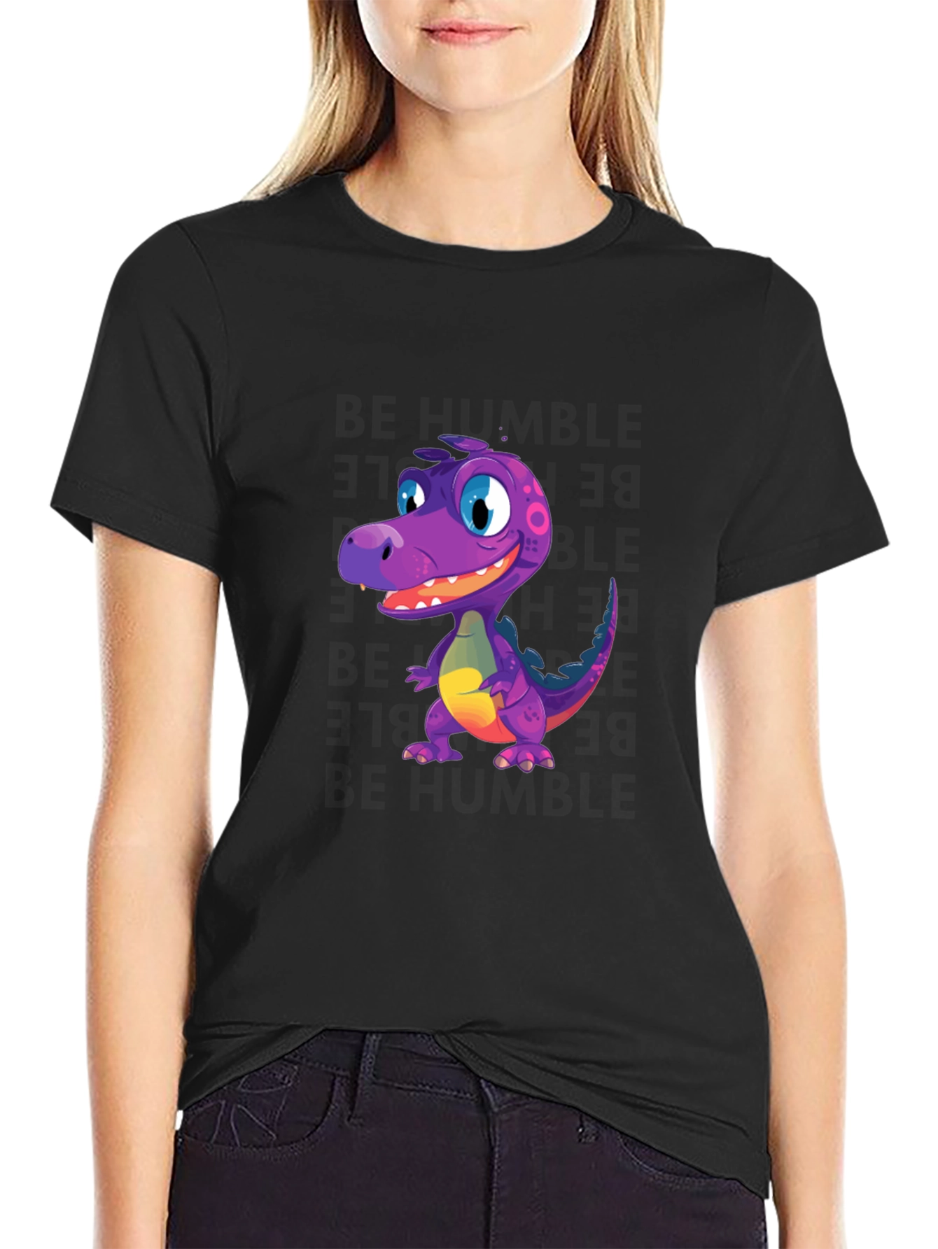 Dino T-Shirt - Fun Cartoon Reptile Design