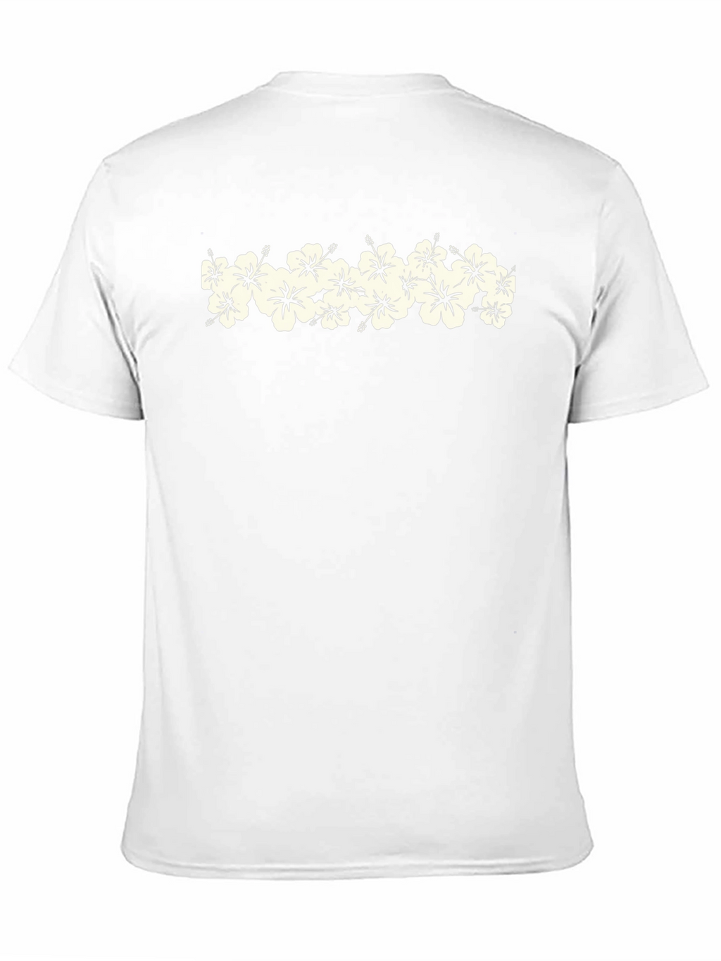 Floral Hibiscus Graphic Black T-Shirt