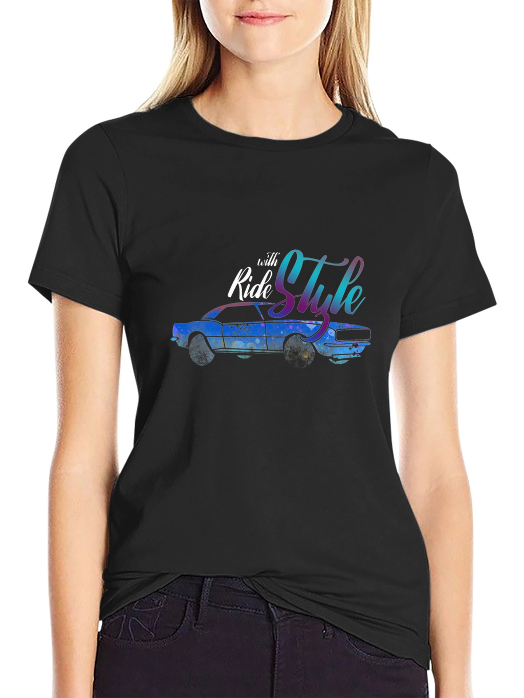Ride with Style T-Shirt - Classic Car Design