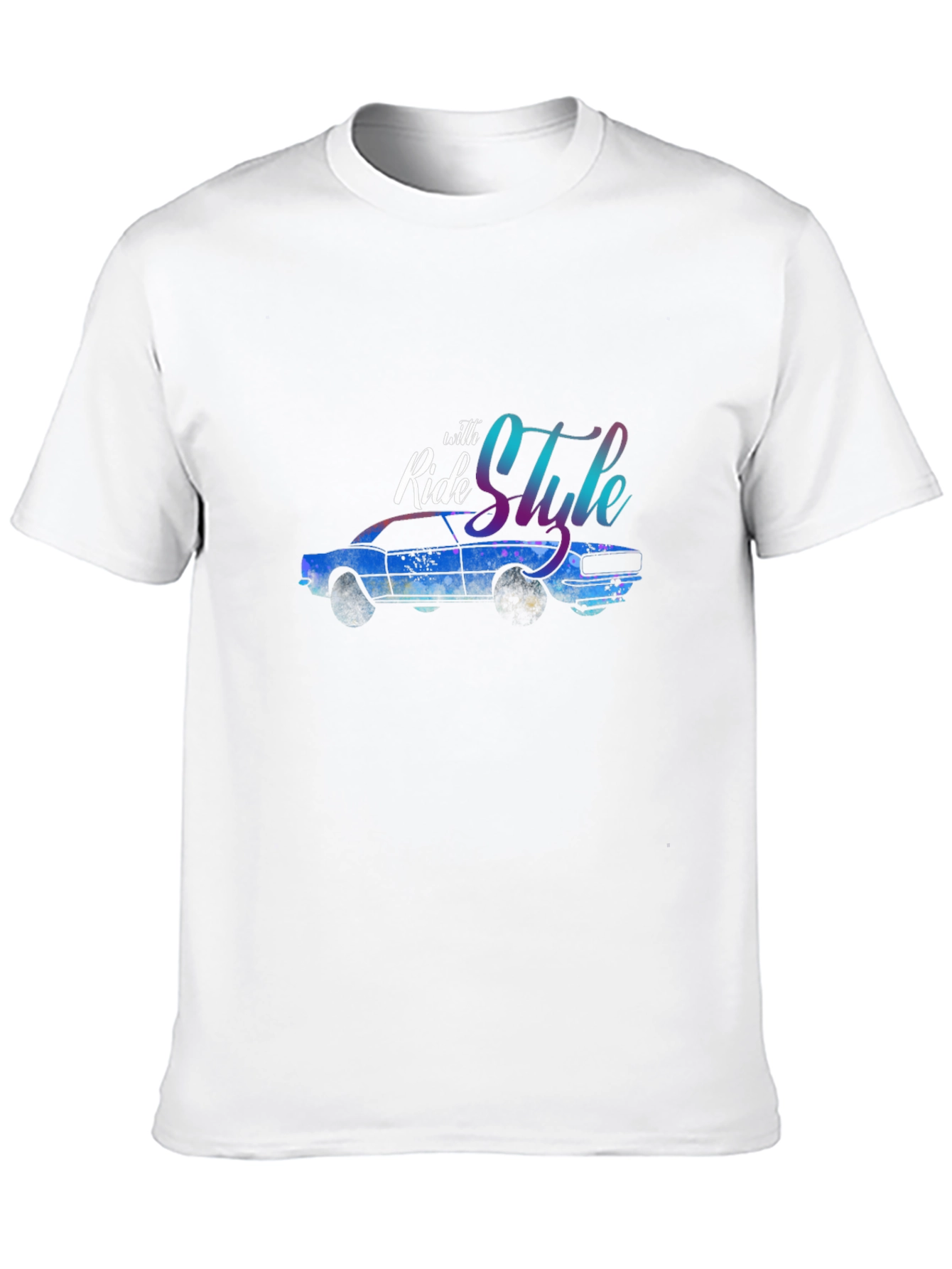 Ride with Style T-Shirt - Classic Car Design