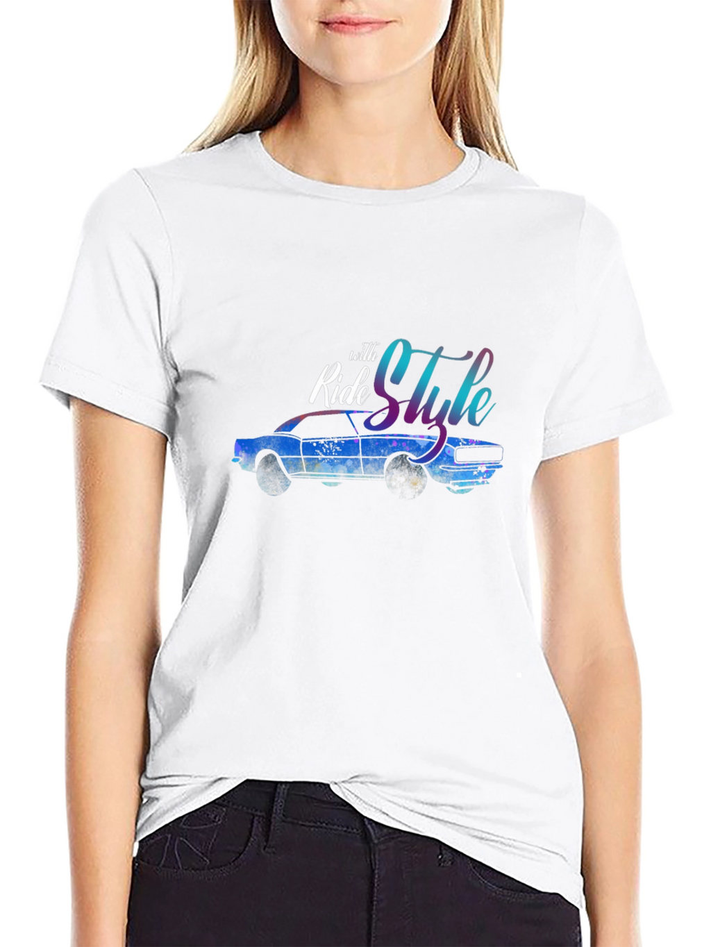 Ride with Style T-Shirt - Classic Car Design