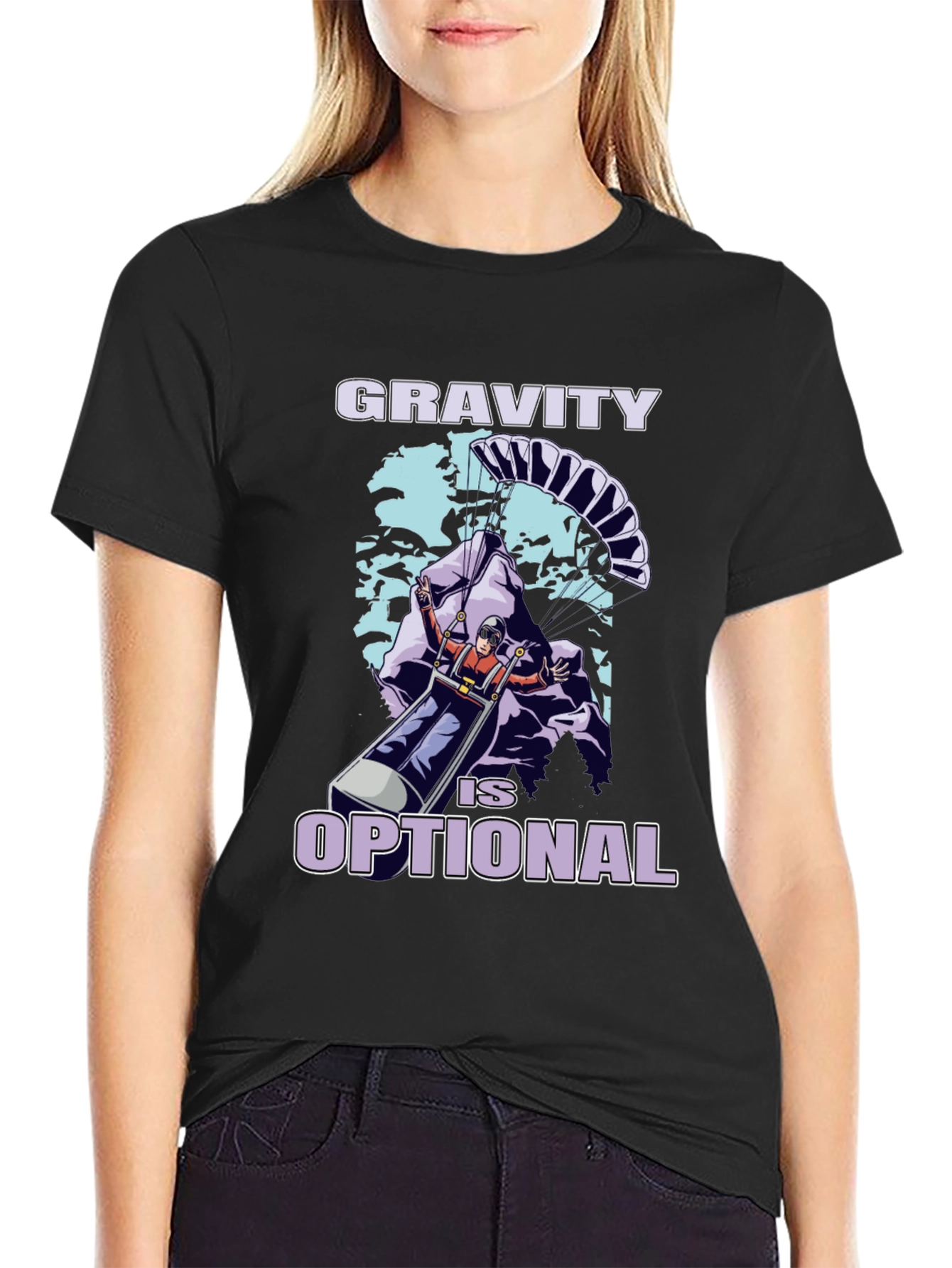 Gravity is Optional Graphic T-Shirt