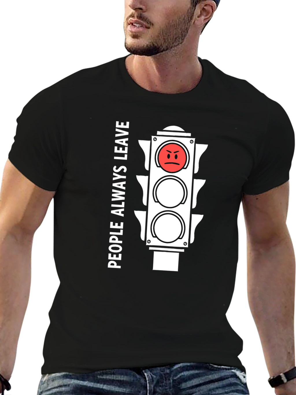 People Always Leave Graphic T-Shirt