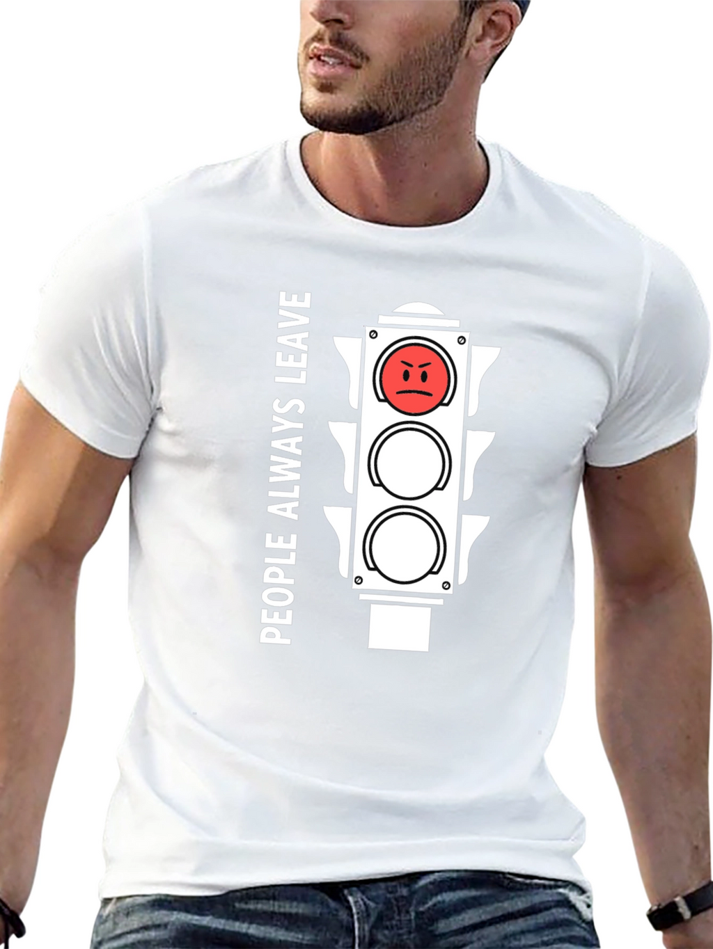People Always Leave Graphic T-Shirt