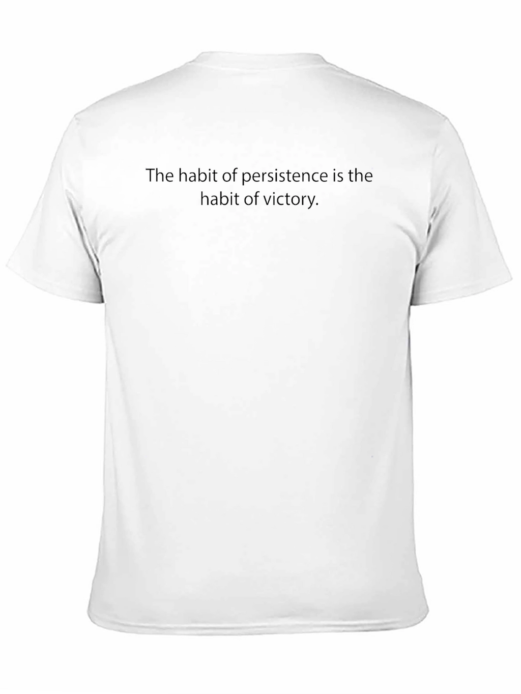 Persistence Is Victory T-Shirt - Motivational Tee