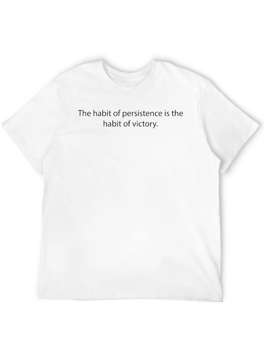 Persistence Is Victory T-Shirt - Motivational Tee