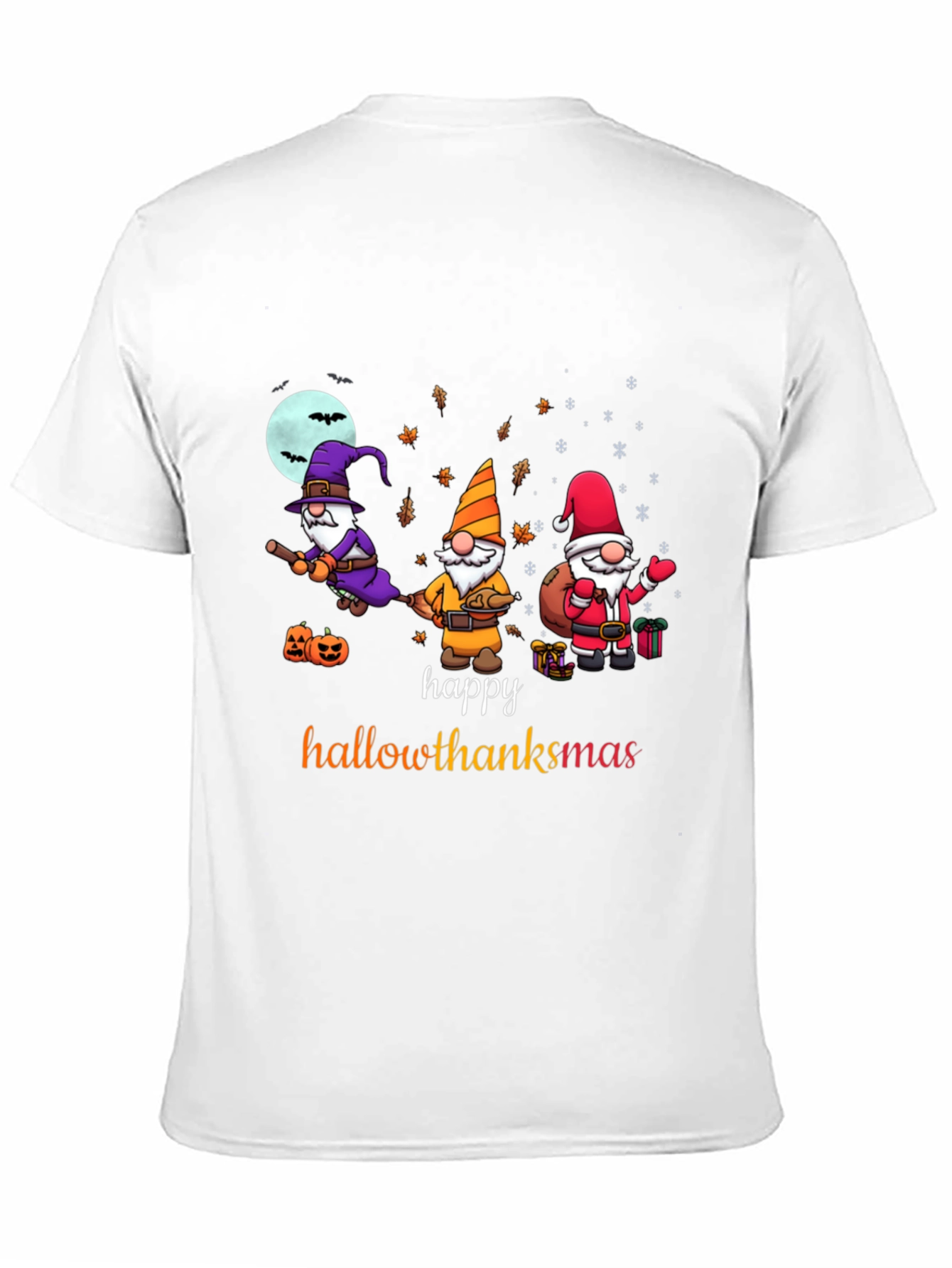Happy Hallowthanksmas Graphic T-Shirt