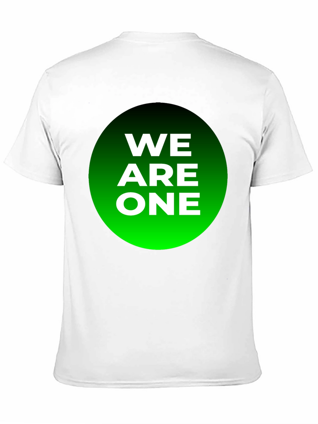 We Are One Graphic Tee - Black