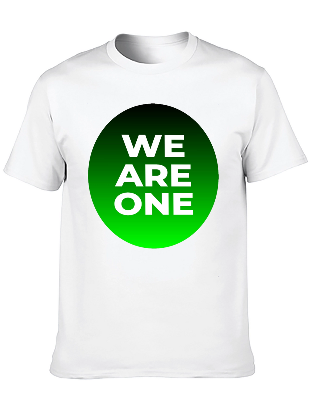 We Are One Graphic Tee - Black