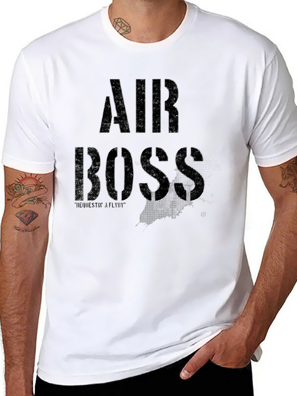 Air Boss Graphic T-Shirt - Black