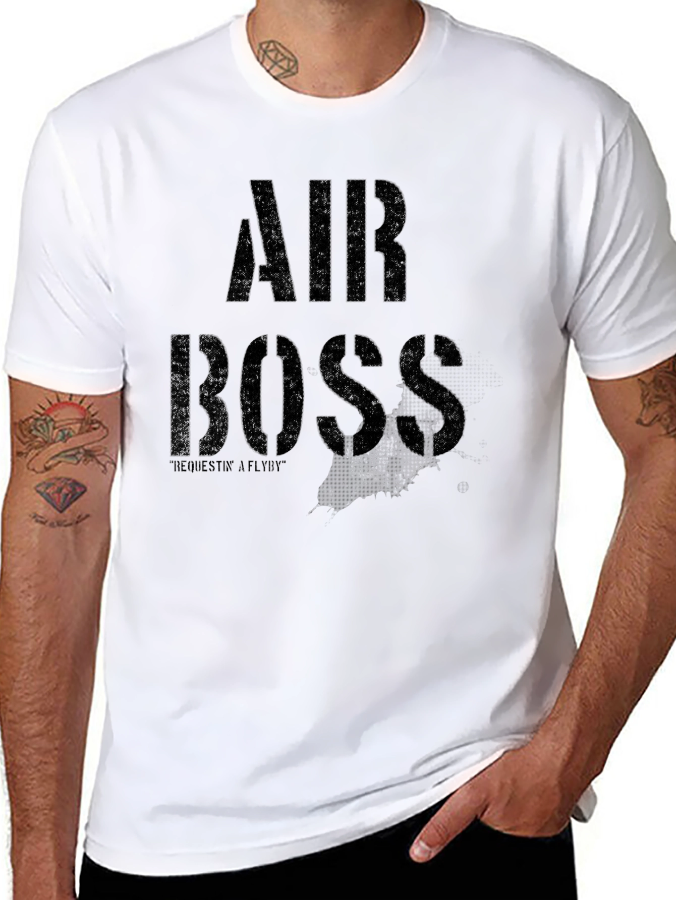 Air Boss Graphic T-Shirt - Black