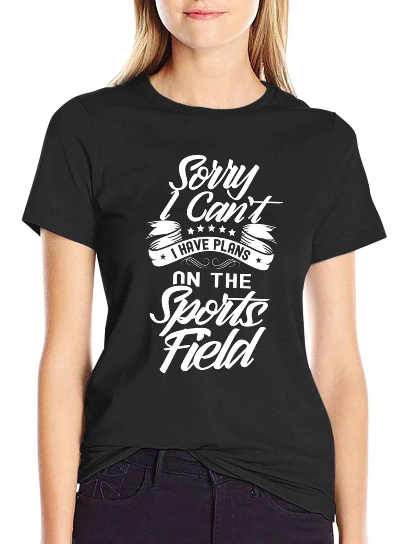 Sports Field T-Shirt - Sorry I Cant Tee