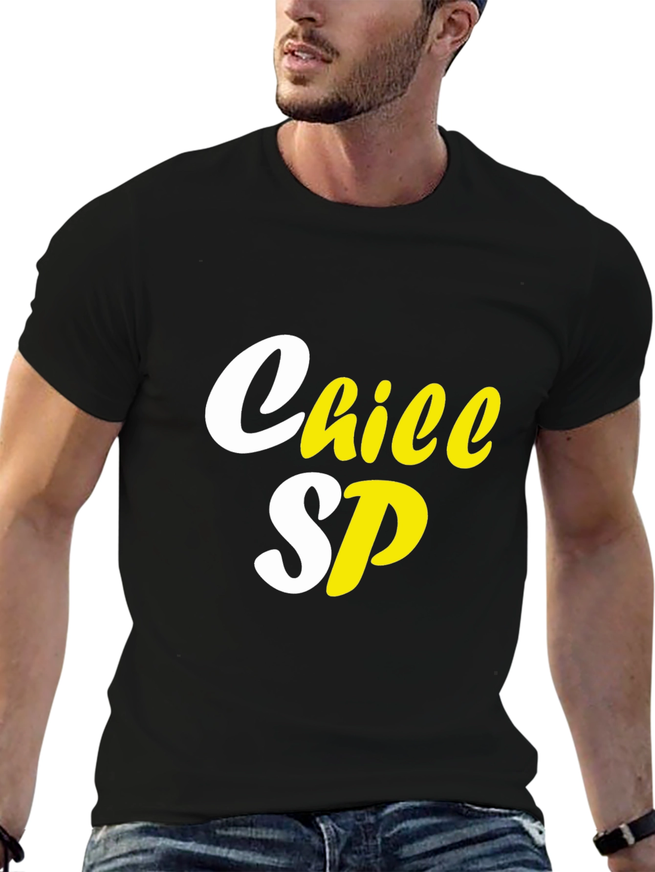 Chico SP Graphic Print Mens T-Shirt