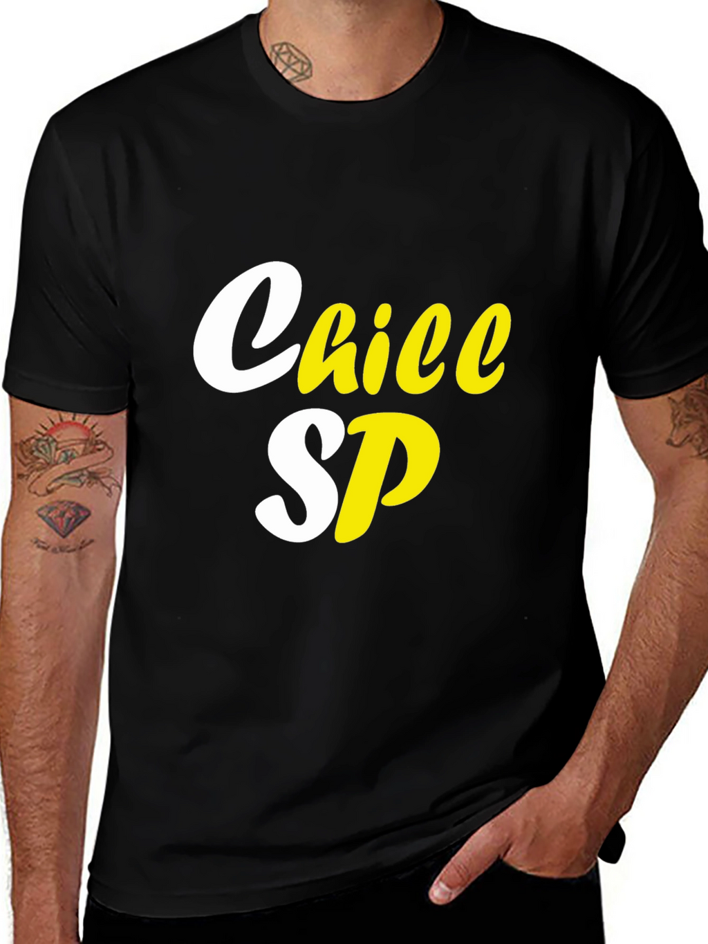 Chico SP Graphic Print Mens T-Shirt