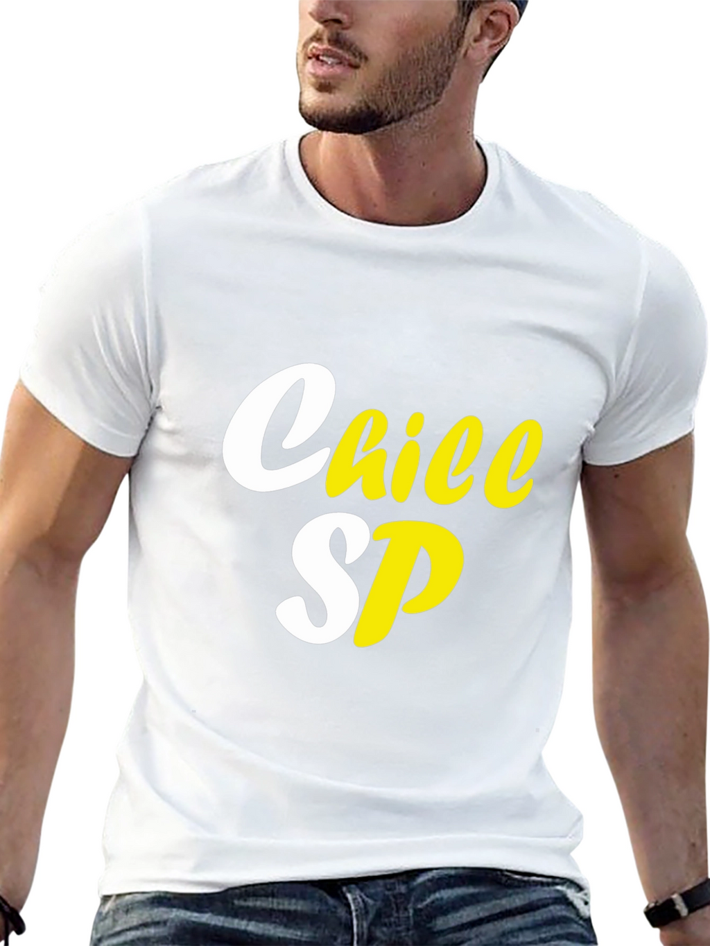 Chico SP Graphic Print Mens T-Shirt