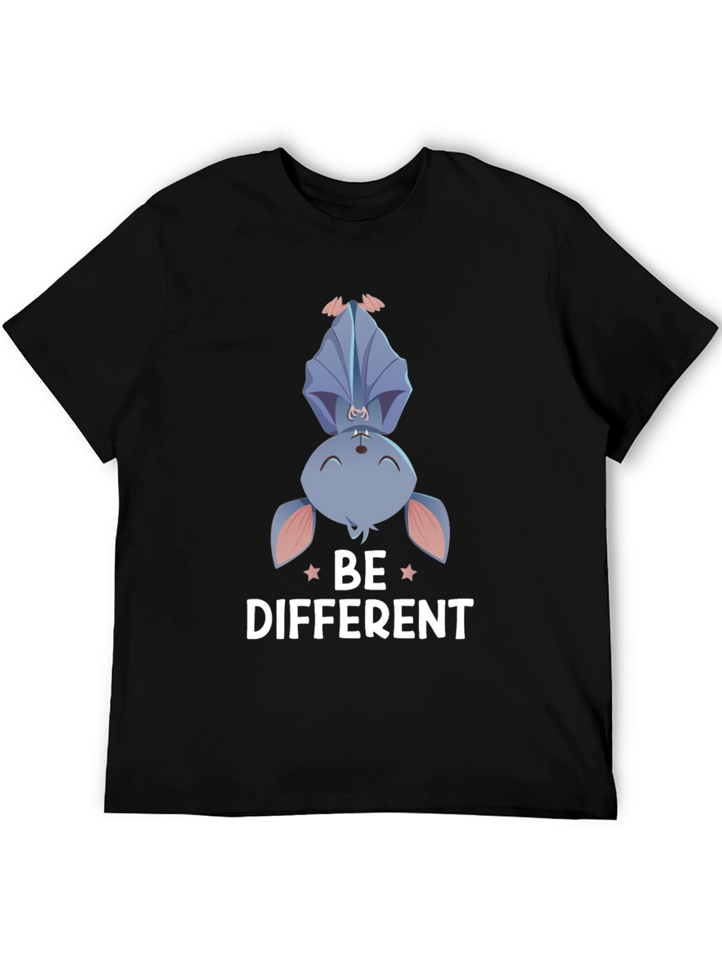 Be Different Bat Graphic T-Shirt