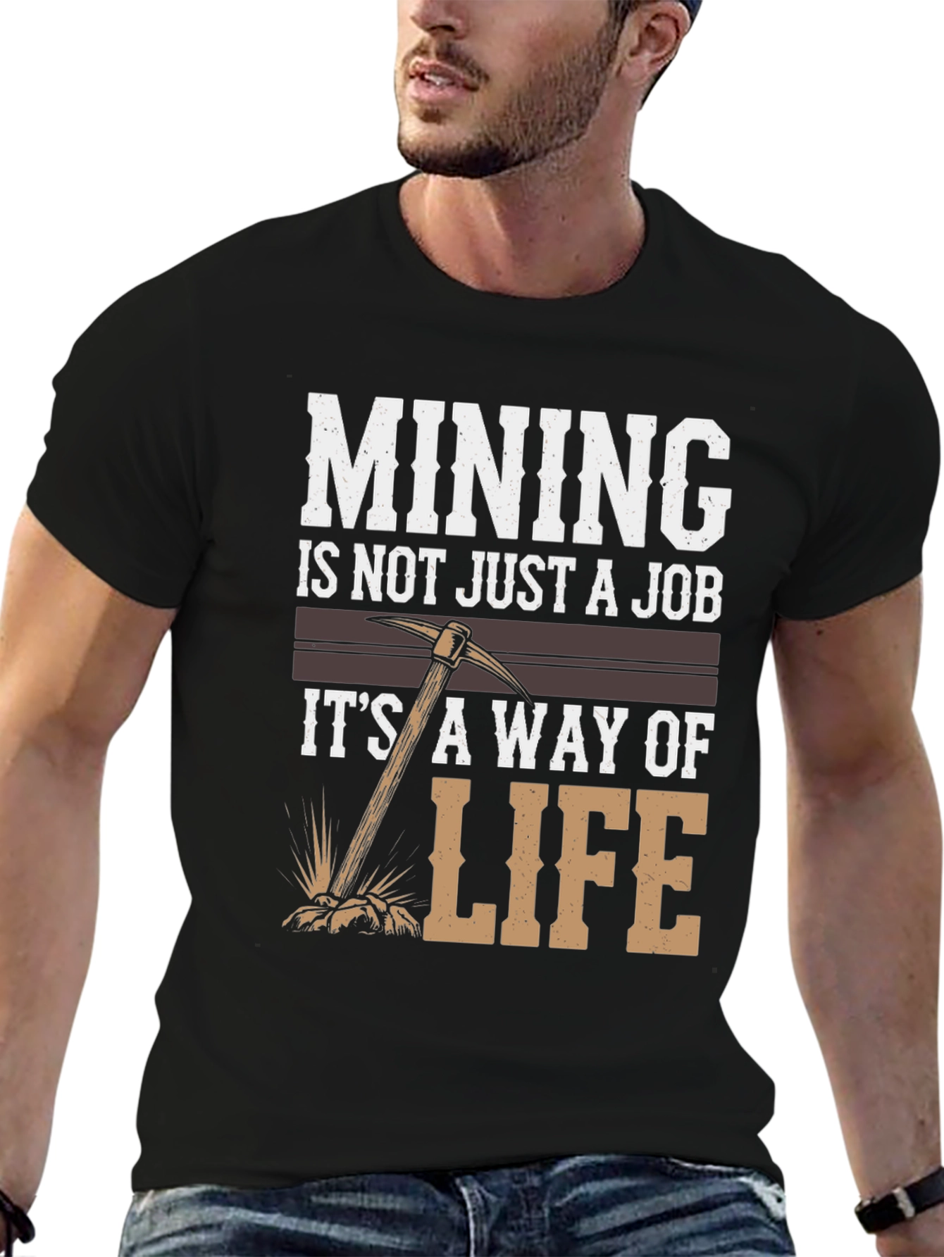 Mining is a Way of Life Graphic Tee