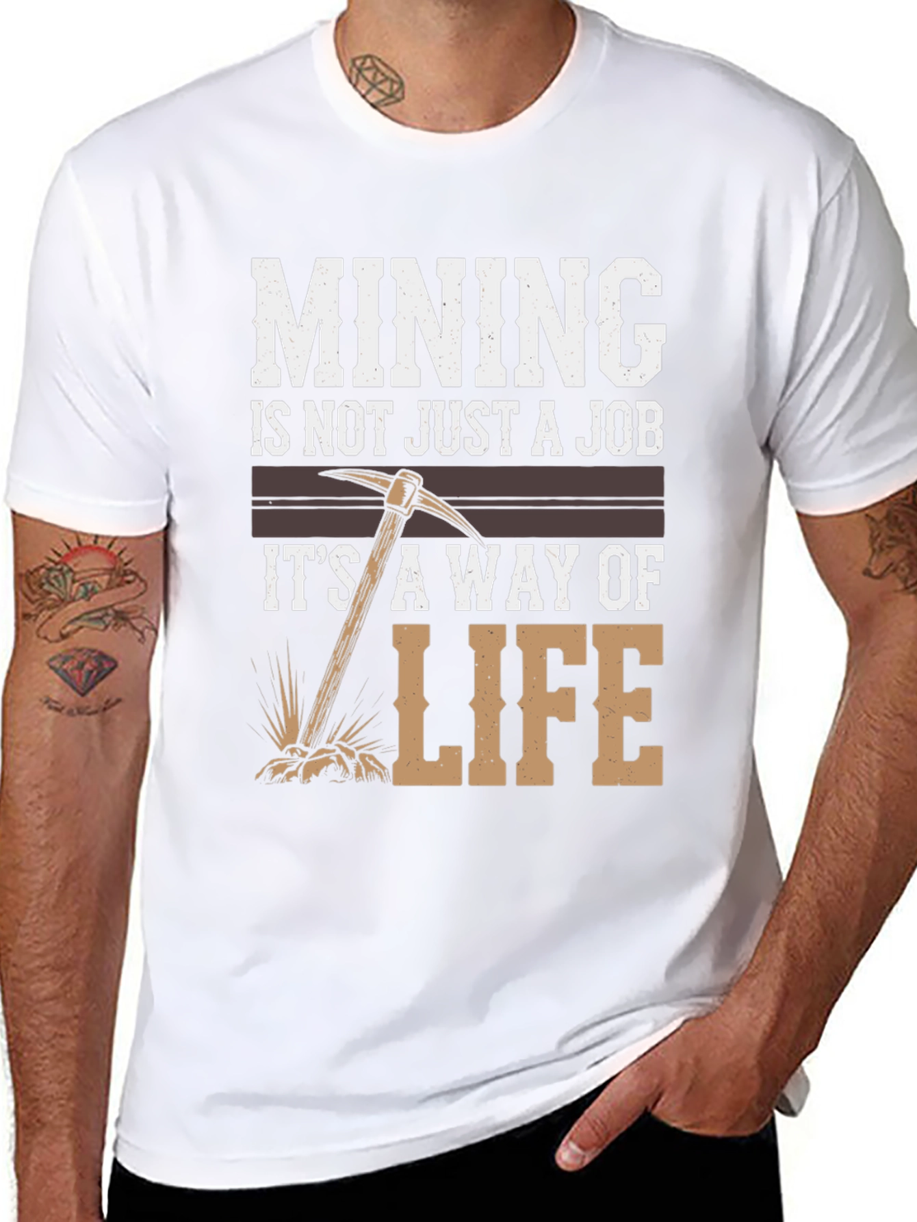 Mining is a Way of Life Graphic Tee