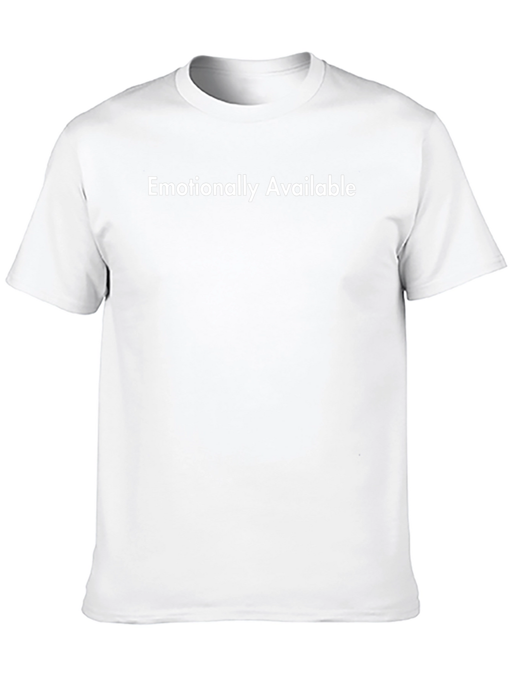 Emotionally Available Graphic Tee - Black