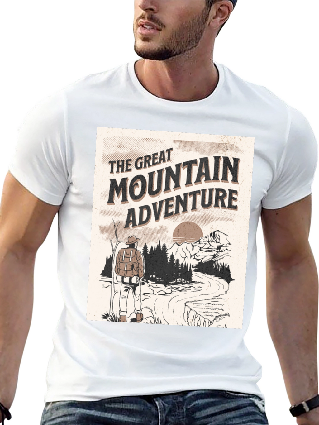 The Great Mountain Adventure Graphic Tee