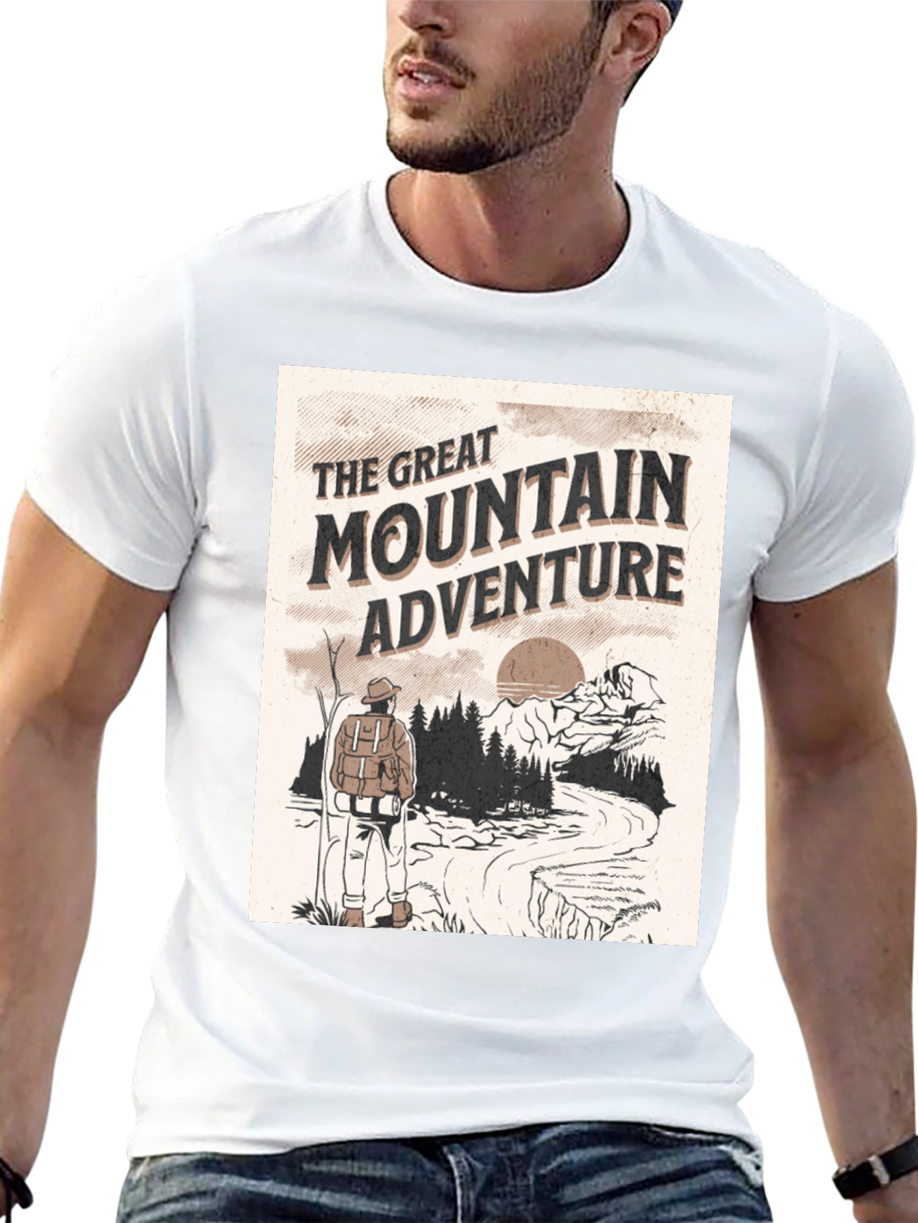 The Great Mountain Adventure Graphic Tee
