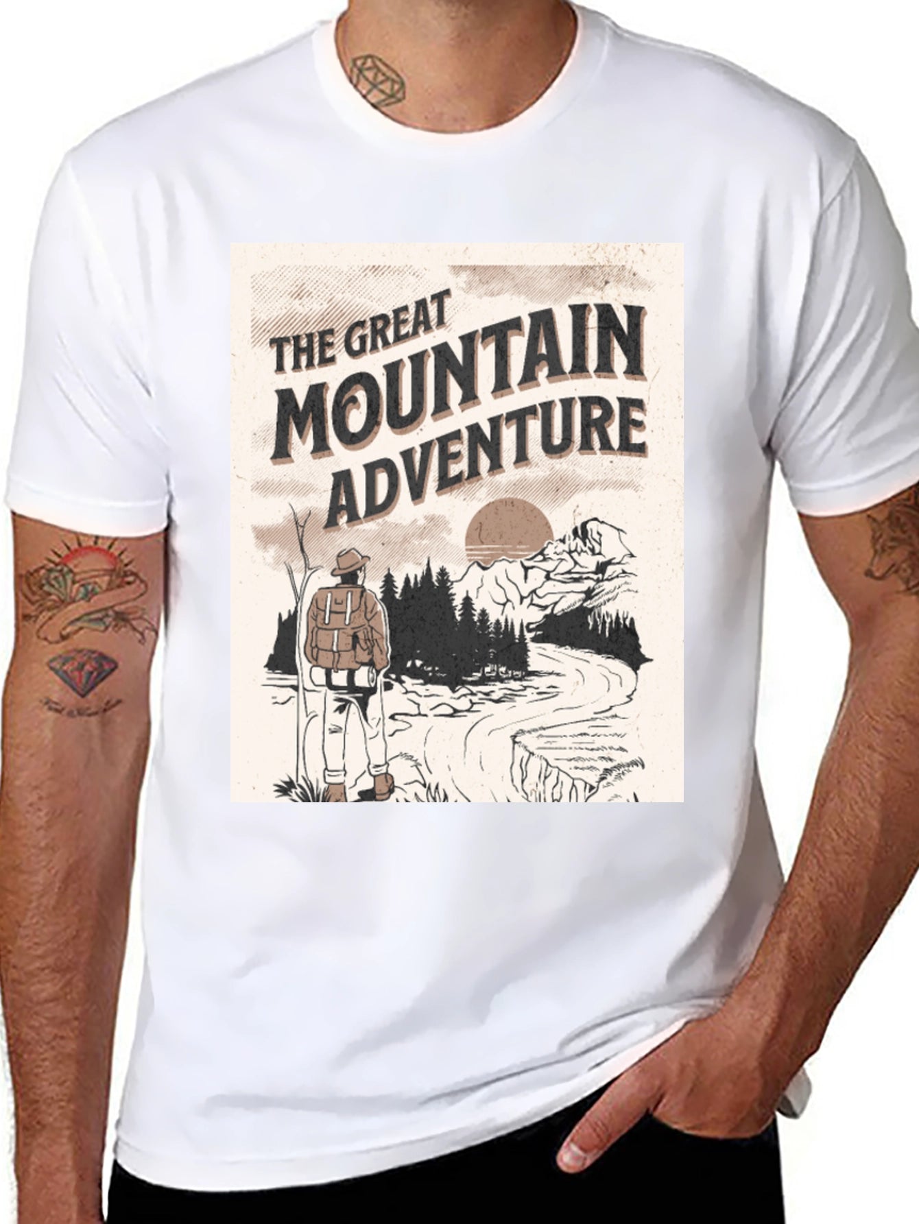 The Great Mountain Adventure Graphic Tee
