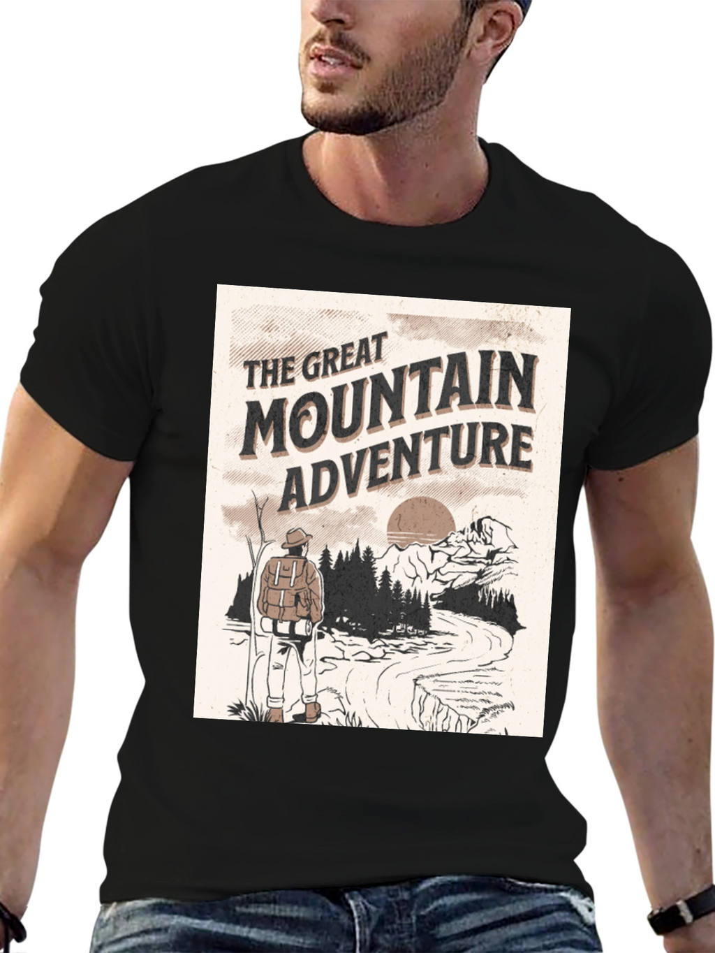 The Great Mountain Adventure Graphic Tee