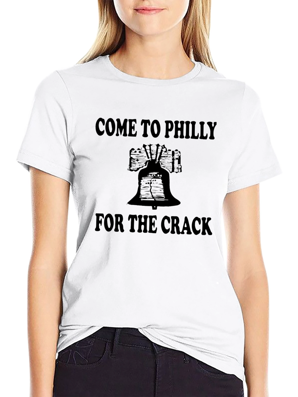 Philly Liberty Bell T-Shirt For the Crack