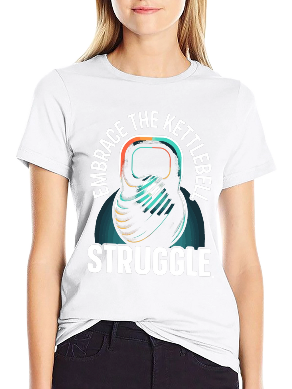 Embrace the Kettlebell Struggle T-Shirt