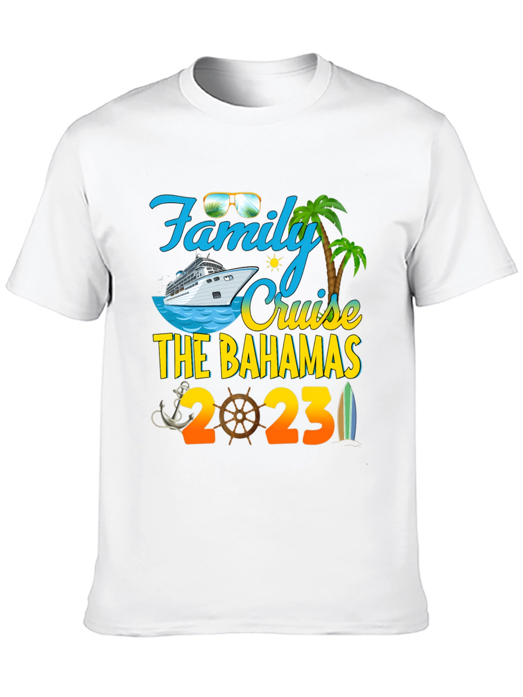 Family Cruise Bahamas 2023 T-Shirt