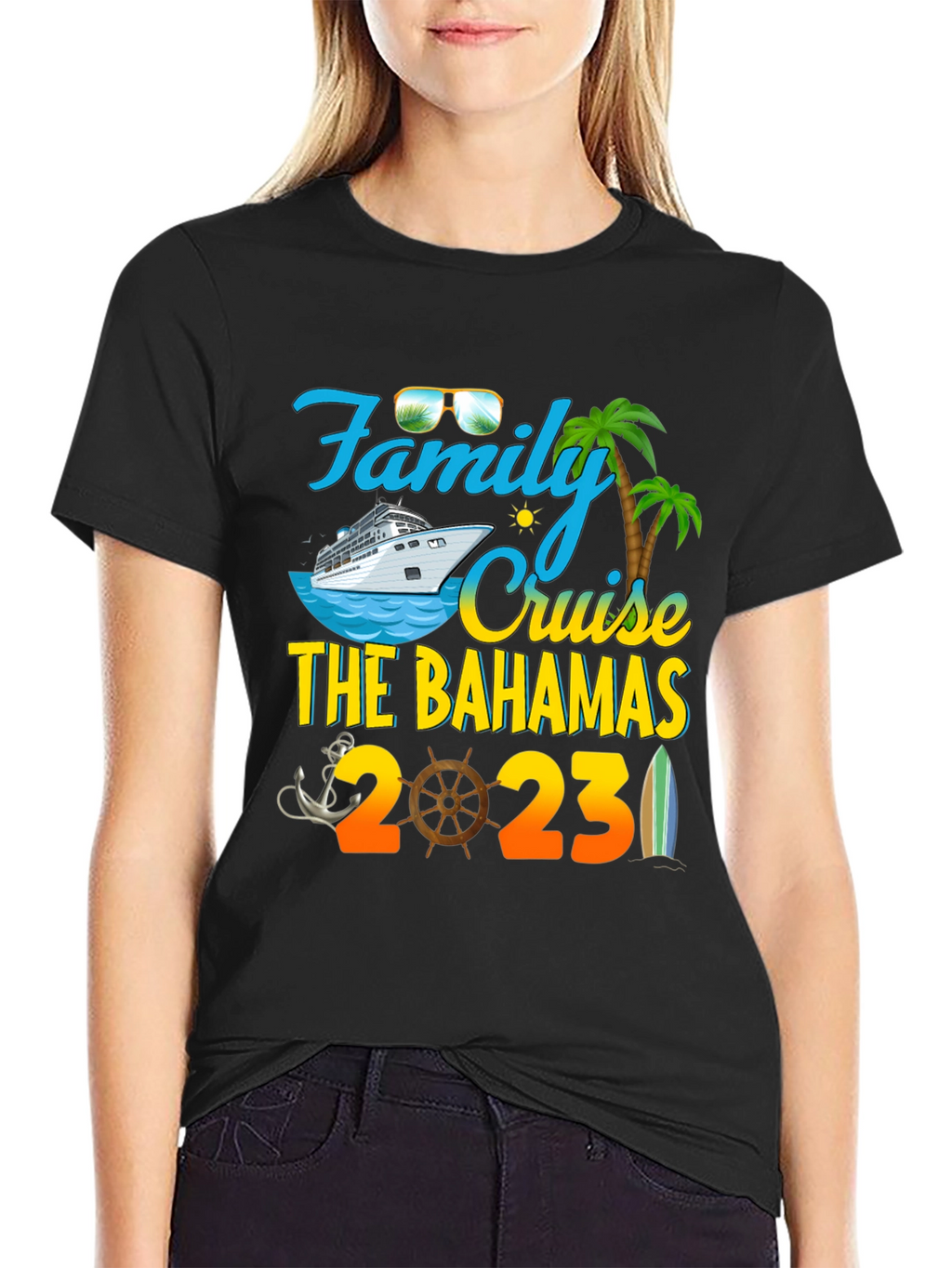 Family Cruise Bahamas 2023 T-Shirt