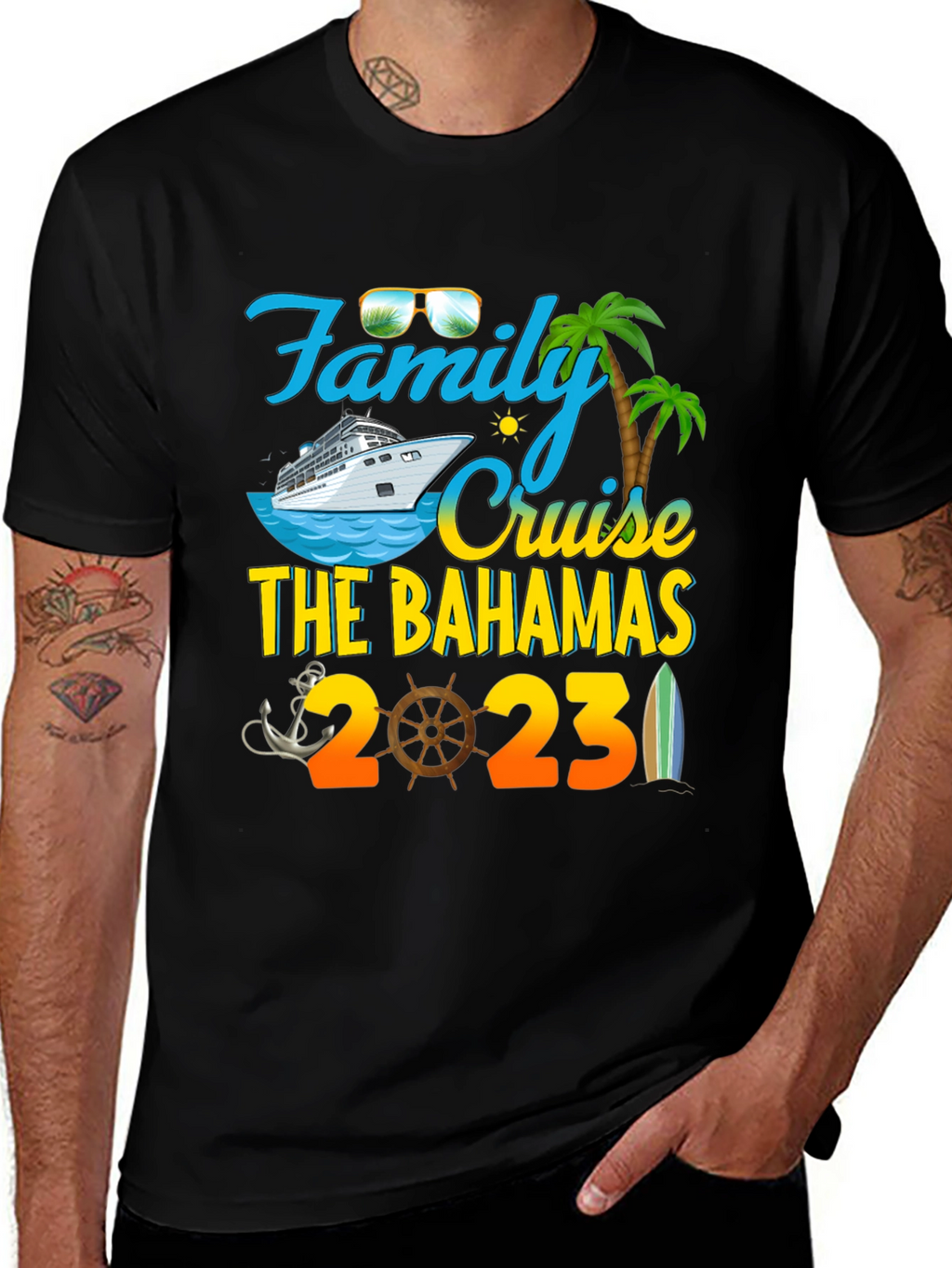 Family Cruise Bahamas 2023 T-Shirt