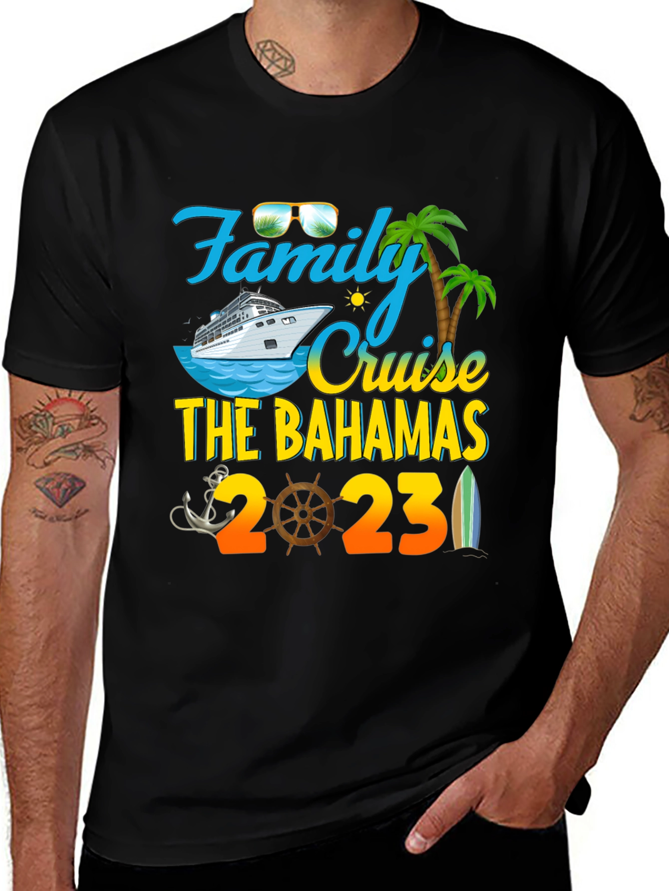 Family Cruise Bahamas 2023 T-Shirt