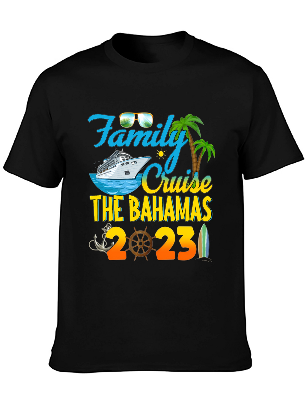 Family Cruise Bahamas 2023 T-Shirt