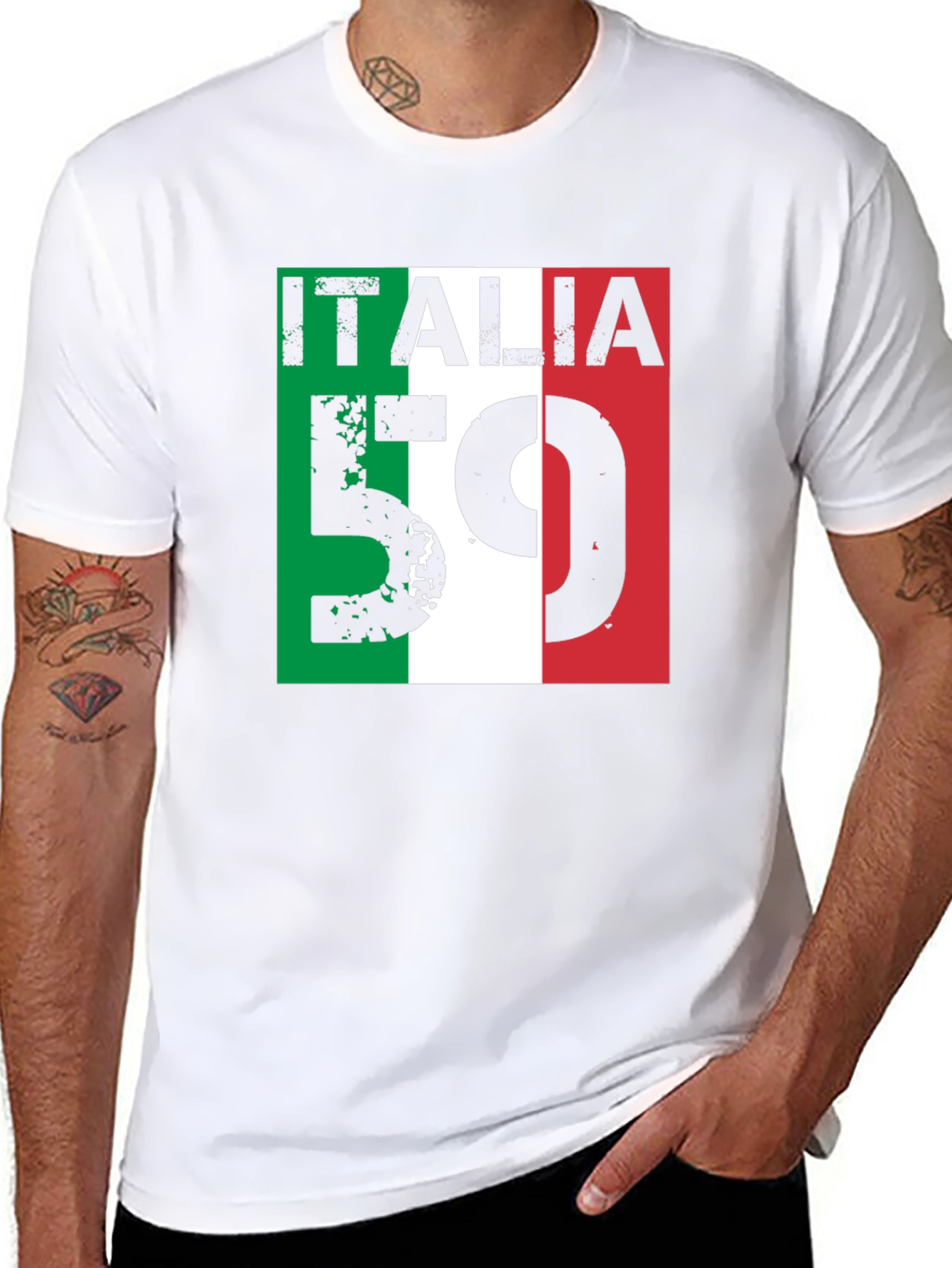 Italia 59 Graphic Tee - Italian Pride T-Shirt