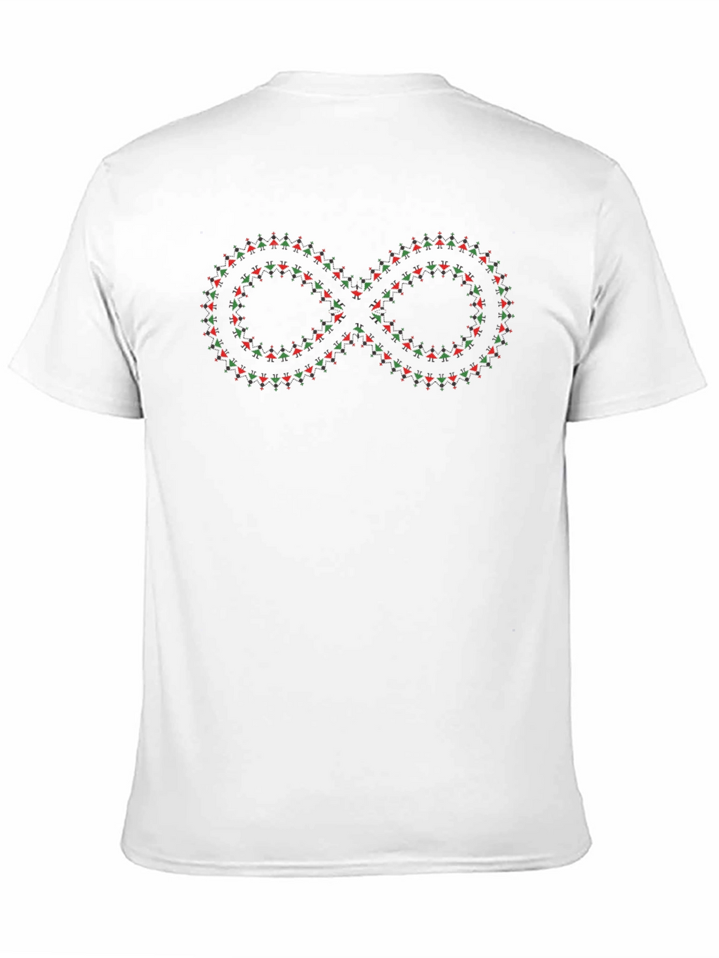 Infinity Symbol Graphic Black T-Shirt