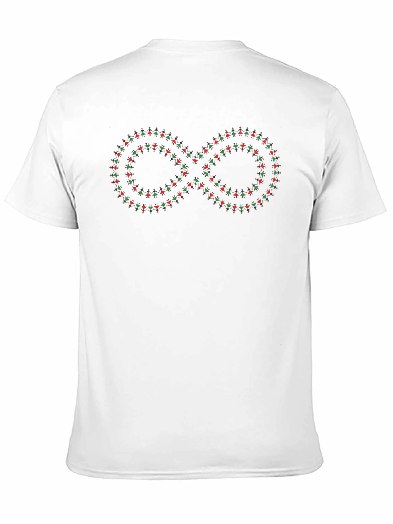 Infinity Symbol Graphic Black T-Shirt