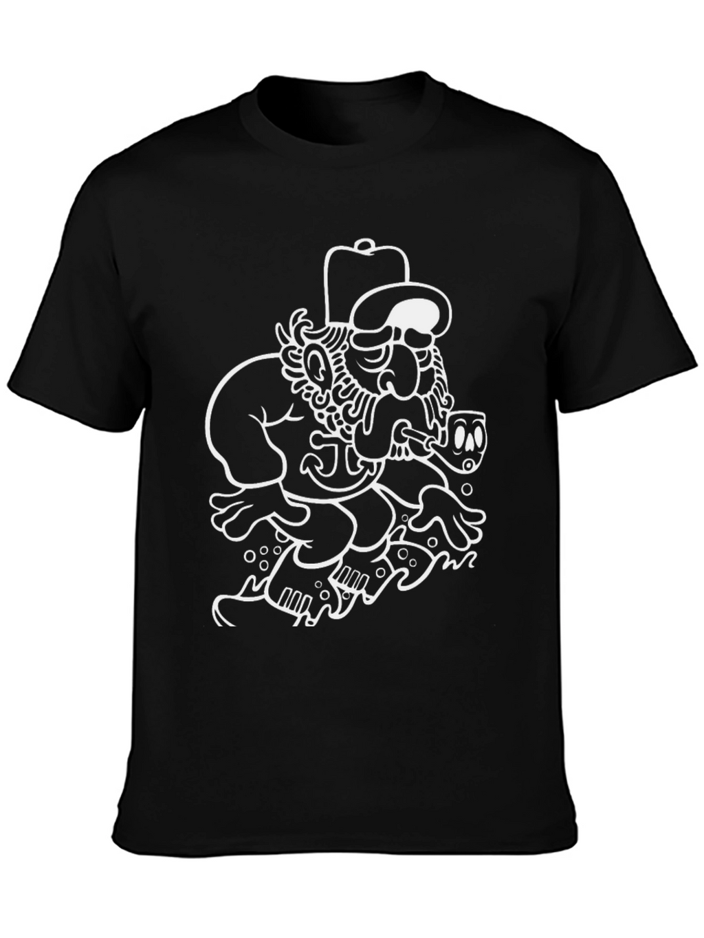 Nautical Sailor Cartoon Graphic T-Shirt