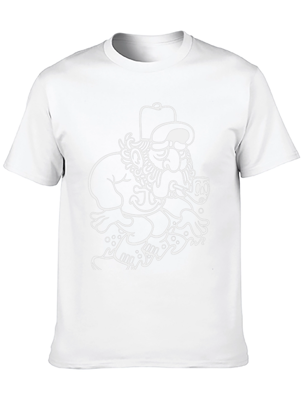 Nautical Sailor Cartoon Graphic T-Shirt