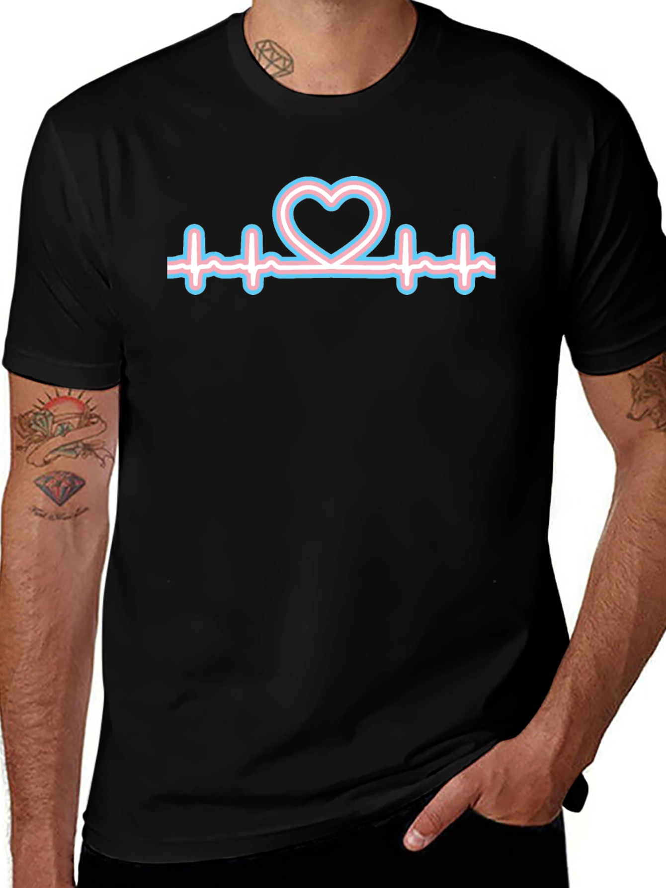 Transgender Heartbeat T-Shirt