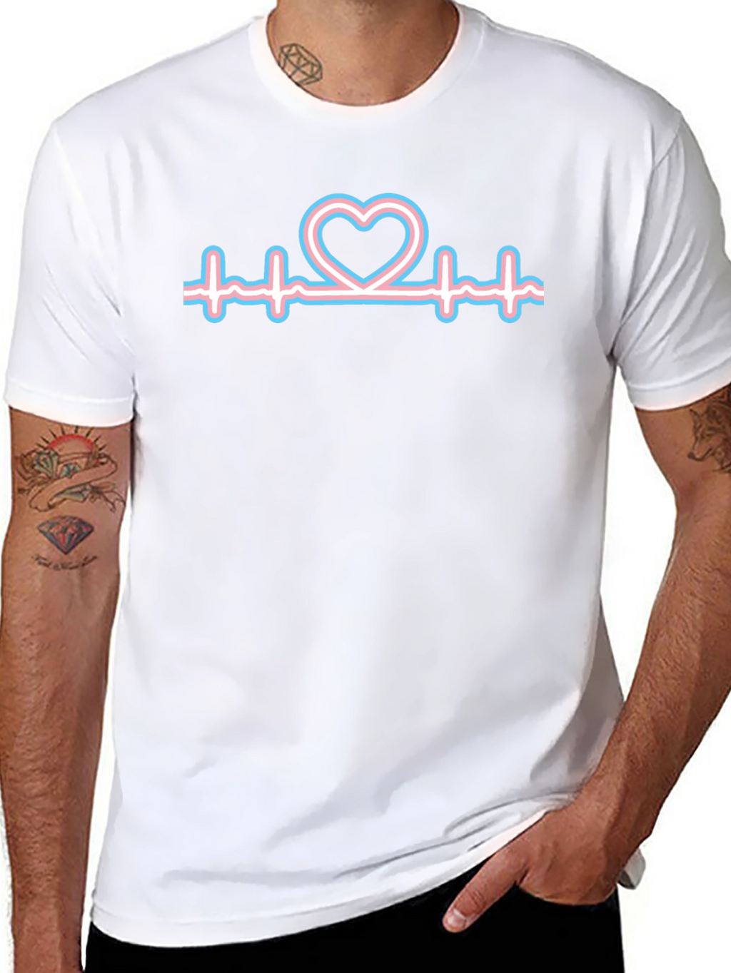 Transgender Heartbeat T-Shirt