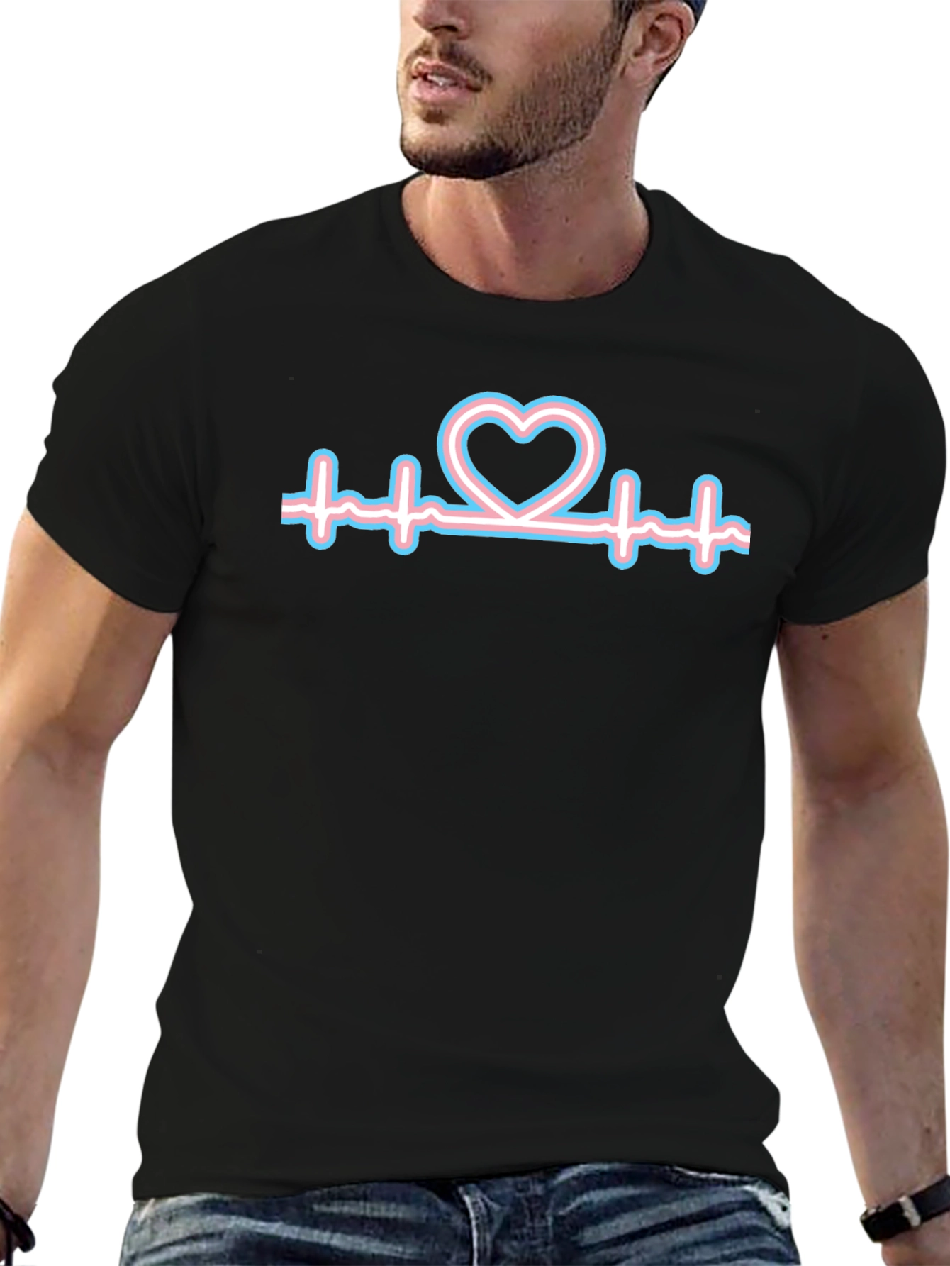 Transgender Heartbeat T-Shirt