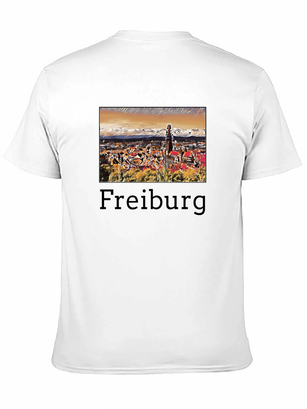 Freiburg Germany Cityscape Graphic T-Shirt