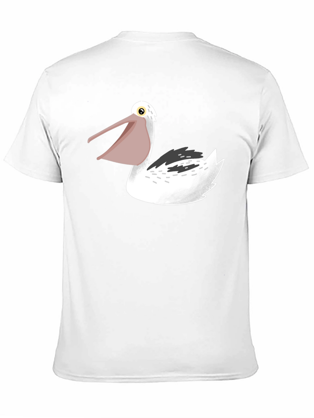 Pelican Graphic Tee - Black Cotton T-Shirt