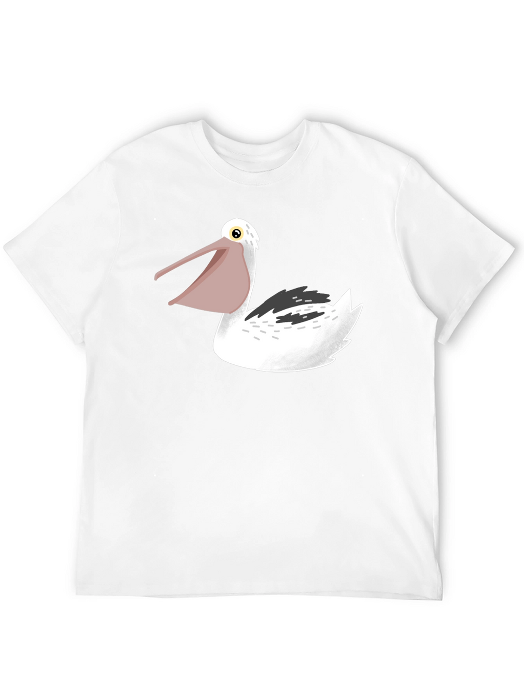 Pelican Graphic Tee - Black Cotton T-Shirt