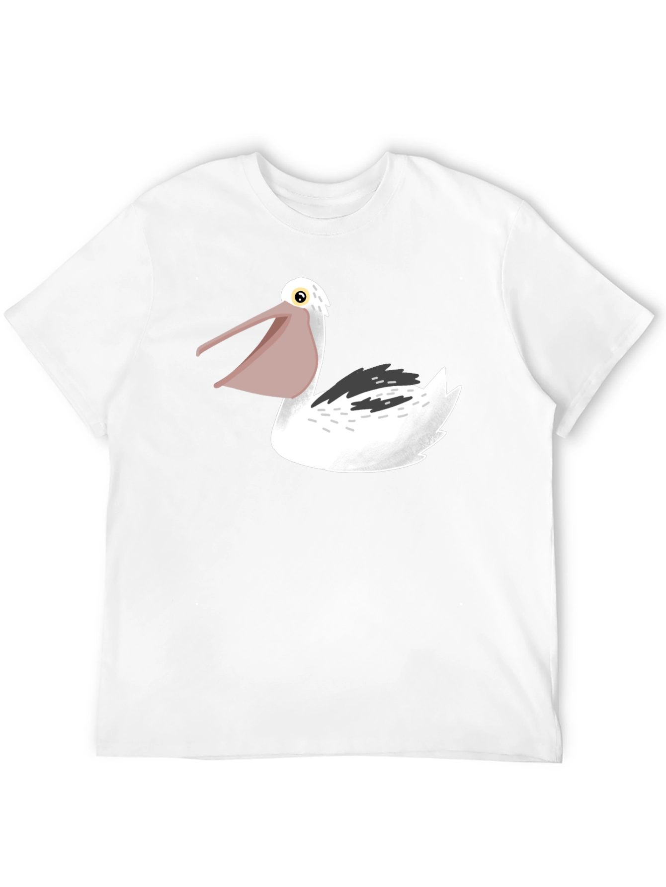 Pelican Graphic Tee - Black Cotton T-Shirt